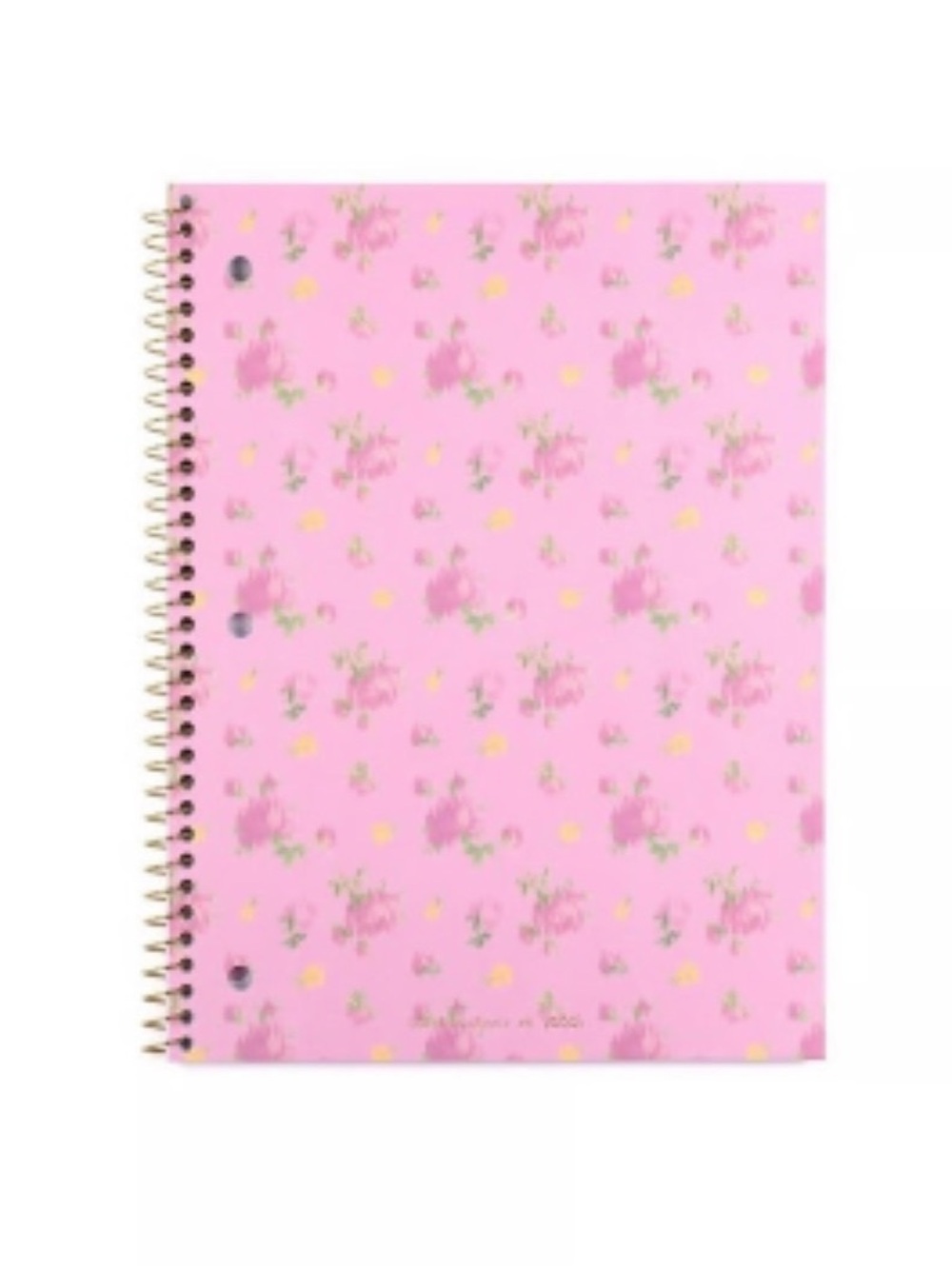 LoveShackFancy x Target One Subject Spiral Floral Notebook